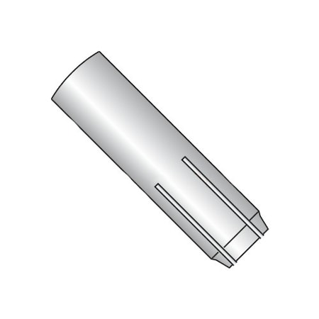 Newport Fasteners Short Drop-In Anchor, 3/8" Dia, 16" L, Stainless Steel 50 PK 261492